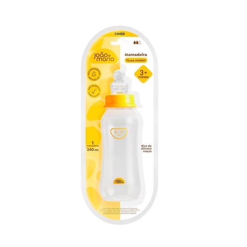 Mamadeira Cimed João e Maria Bico Ortodôntico 240ml