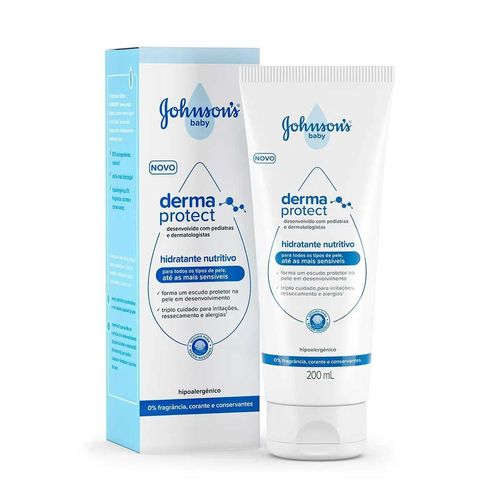 Hidratante Infantil Johnson's Baby Derma Protect 200ml