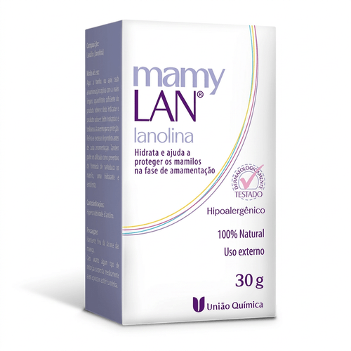 Pomada Protetora de Mamilos Mamylan Lanolina 30g