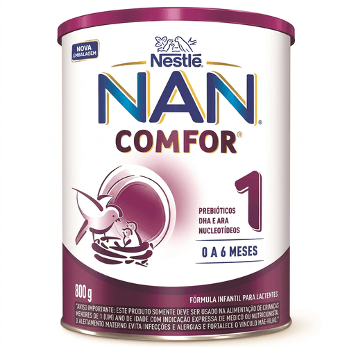 Fórmula Infantil Nestlé Nan Comfor 1 800g