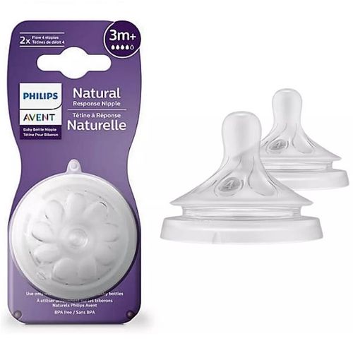 Bico de Mamadeira Philips Avent Pétala N° 4 2 Unidades