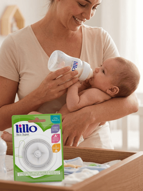 Bico de Mamadeira Lillo Super Silicone 1 Unidade