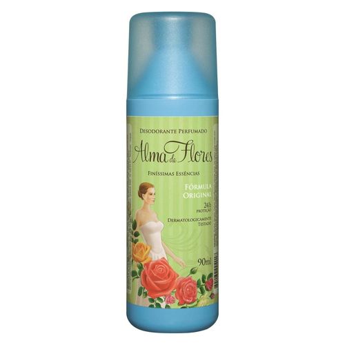 Desodorante Spray Feminino Alma de Flores Clássico 90ml
