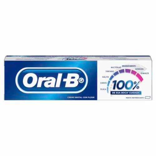 Creme Dental Oral-B Menta Refrescante 70g