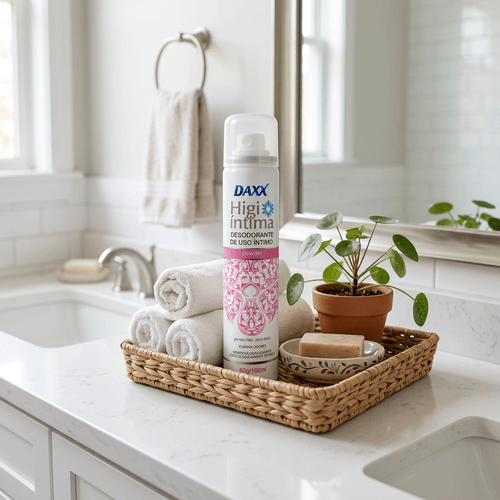 Desodorante Aerosol Feminino Daxx Higi Íntima Powder 100ml