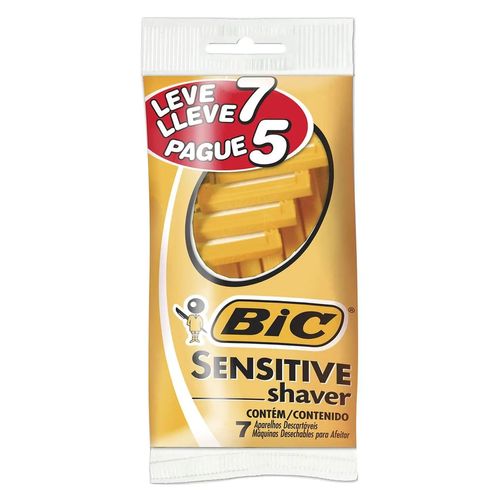 Aparelho de Barbear BIC Sensitive 7 Unidades