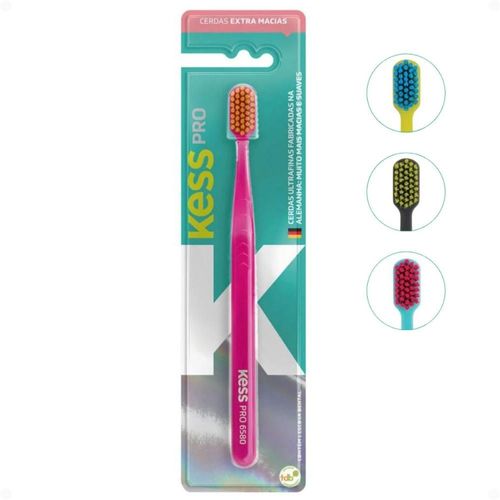 Escova Dental Kess Pro Cerdas Extra Macias 1 Unidade