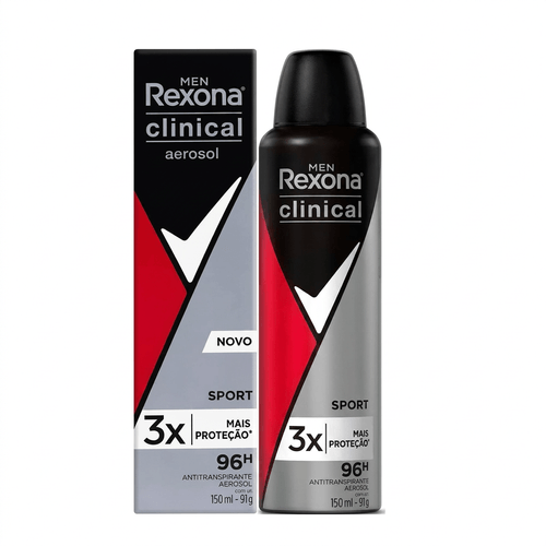 Desodorante Aerosol Masculino Rexona Sport 150ml