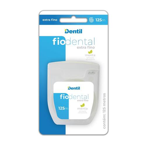 Fio Dental Dentil Extra Fino Menta 125m