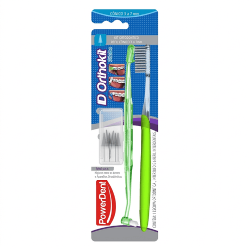 Kit Ortodôntico Dentil Cônica 3 a 7mm