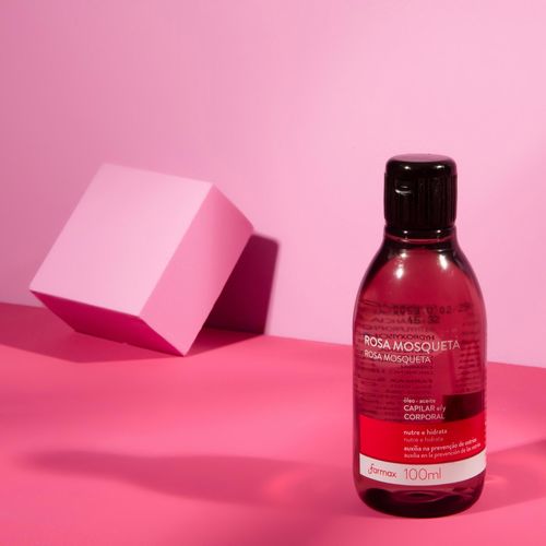 Óleo Capilar e Corporal Farmax Rosa Mosqueta 100ml