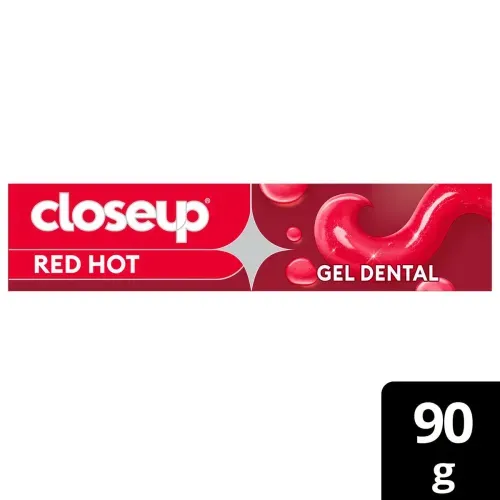 Creme Dental Closeup Proteção 360º Fresh Red Hot 90g
