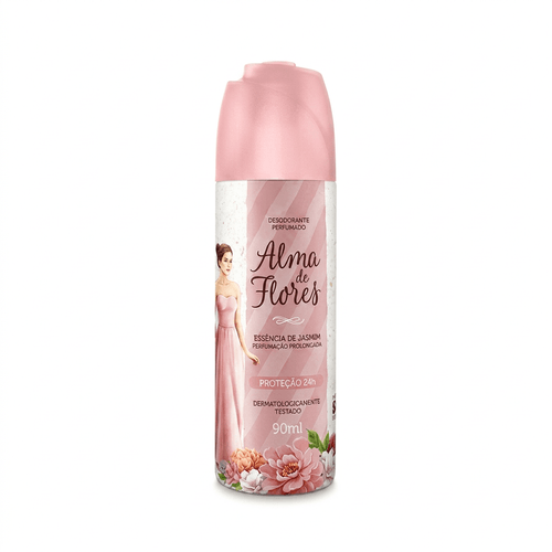 Desodorante Spray Feminino Alma de Flores Jasmim 90ml