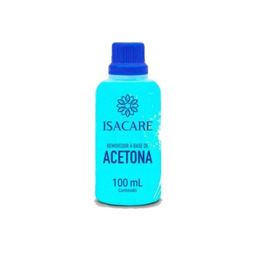 Removedor de Esmalte Isacare com Acetona 100ml