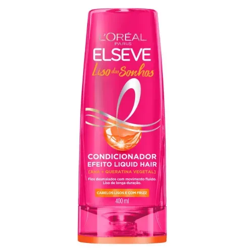 Condicionador Elseve Liso dos Sonhos 400ml