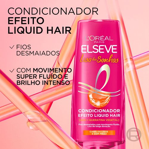 Condicionador Elseve Liso dos Sonhos 400ml