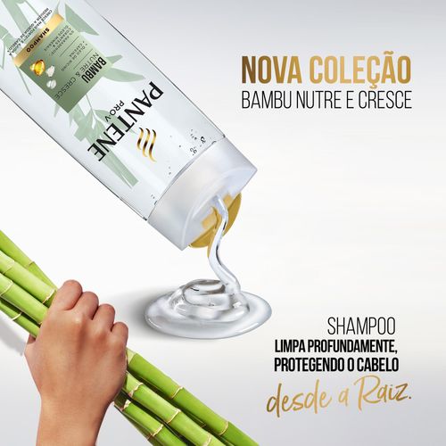Shampoo Pantene Bambu Nutre e Cresce 400ml