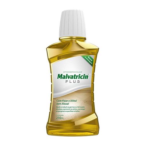 Enxaguante Bucal Malvatricin Plus Menta 250ml