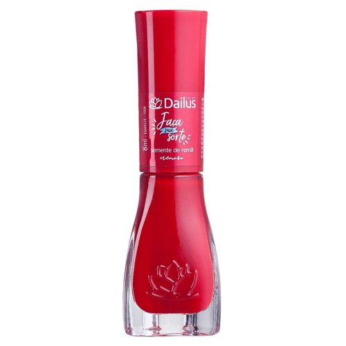 Esmalte Dailus Faça sua Sorte Cor Semente de Romã 8ml