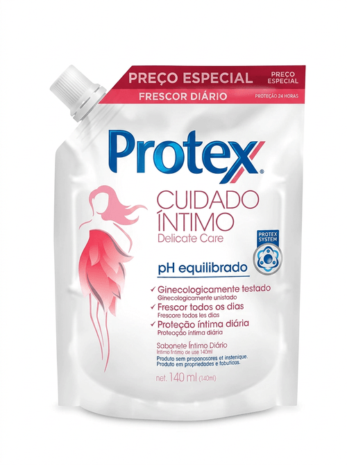 Sabonete Íntimo Feminino Protex Delicate Care 140ml