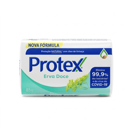 Sabonete em Barra Protex Erva Doce 85g