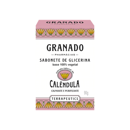 Sabonete em Barra Granado Terrapeutics Calêndula 90g