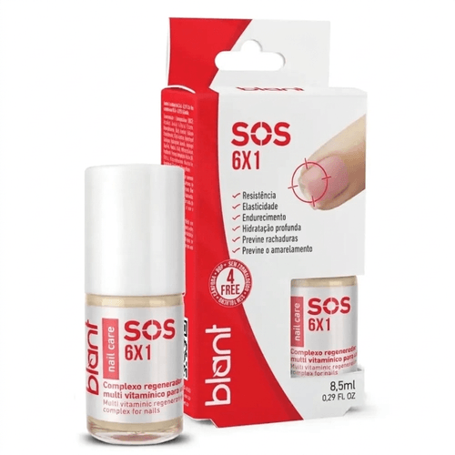 Esmalte Fortalecedor de Unhas Blant SOS 8,5ml
