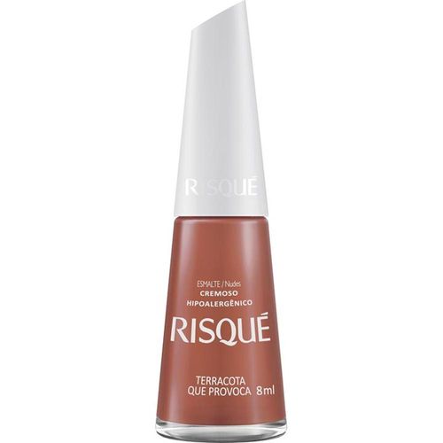 Esmalte Risqué Cremoso Cor Terracota Provoca 8ml