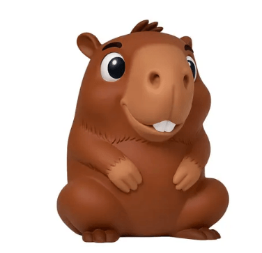Brinquedo Juca Capivara de Estimação 17cm