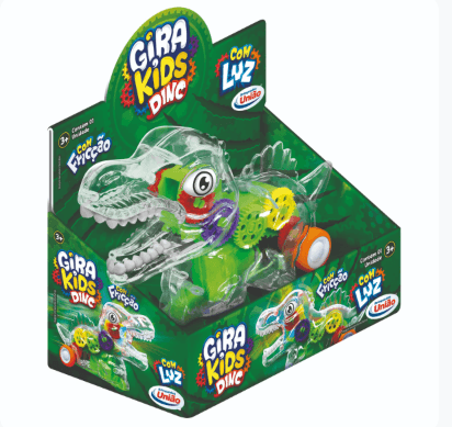 Brinquedo Gira Kids Dinossauro