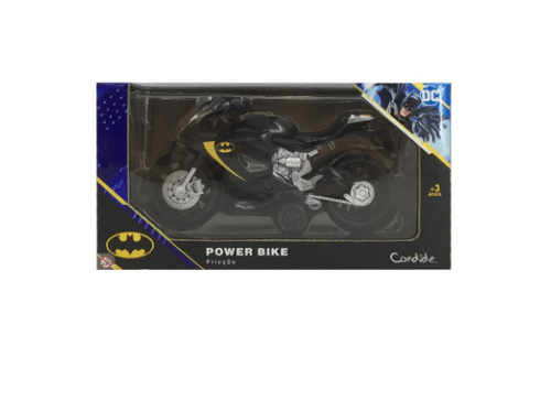 Brinquedo Moto Batman Power Bike com Fricção