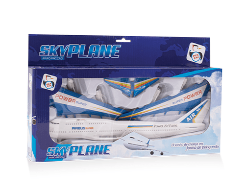 Brinquedo Aeronaves Avião Super Airplane