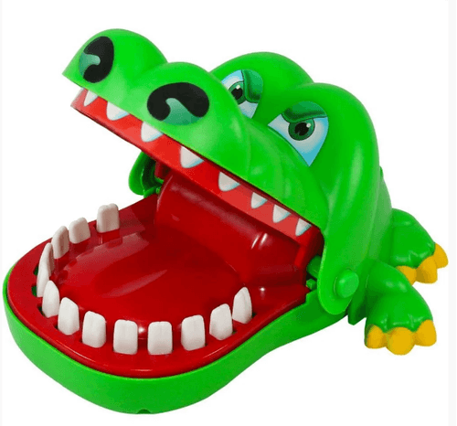 Brinquedo Jogo Diverso Crocodilo Dentista