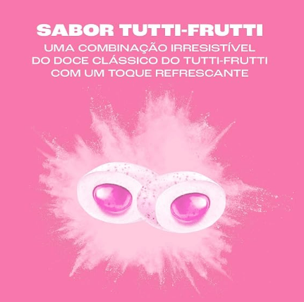 Chiclete Mentos Big Garrafa Pure Fresh Tutti Frutti Sem Açúcar 92g