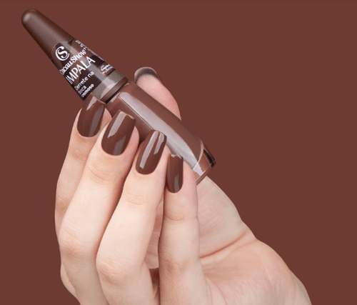 Esmalte Impala Cremoso Marrom Cacau Show Derrete Na Boca