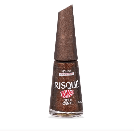 Esmalte Risqué KitKat Cor Choco Cosmico 8ml