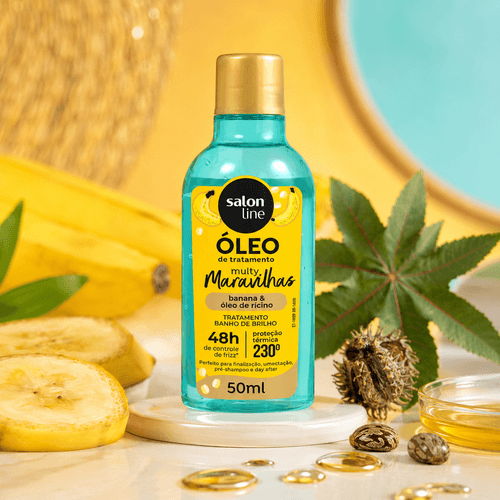 Óleo Capilar Salon Line Multy Banana 50ml