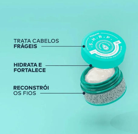 Creme Capilar Hidratei S.H.R.P Proteína Vegana 10g