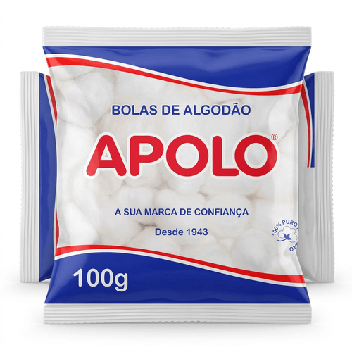 Algodão em Bolas Apolo 100g