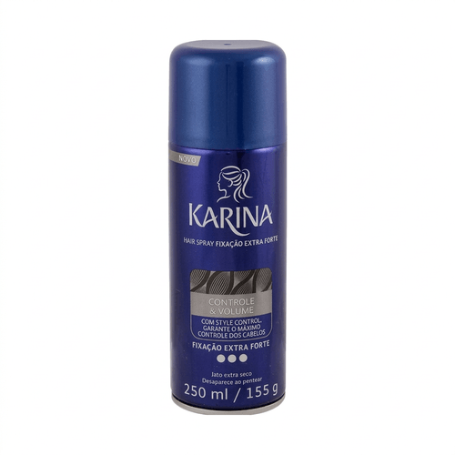 Hair Spray Feminino Karina Controle & Volume Extra Forte 250ml