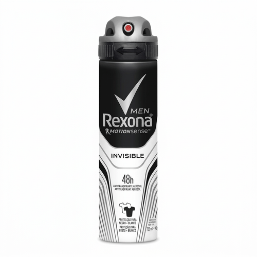 Desodorante Aerosol Masculino Rexona Invisible 90g