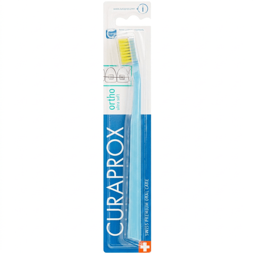 Escova Dental Curaprox Ortho Cerdas Ultra Macias 1 Unidade