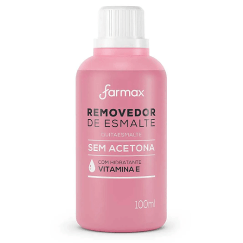 Removedor de Esmalte Farmax Vitamina E 100ml