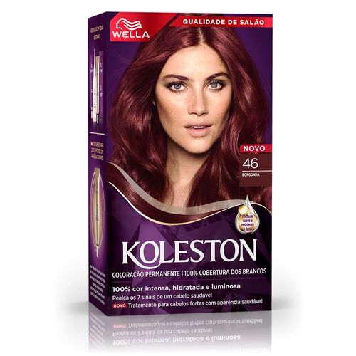 Tintura de Cabelo Wella Koleston Cor 46 Borgonha 1 Unidade