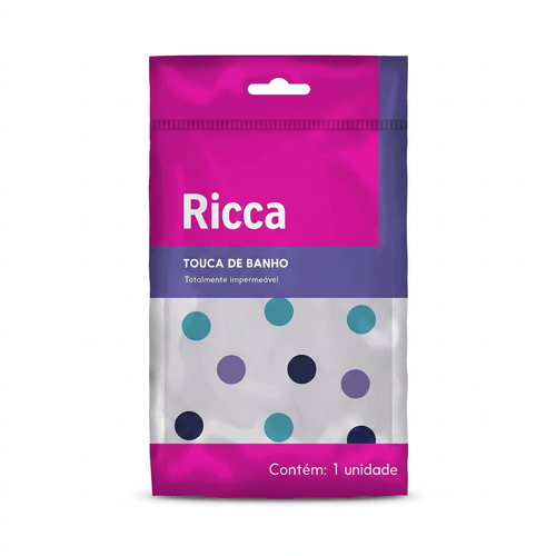 Touca de Banho Ricca Estampada 1 Unidade