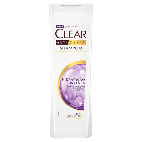 Shampoo Feminino Clear Anticaspa Hidratação Intensa 400ml