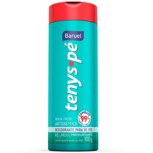 Desodorante para os Pés Tenys Pé Baruel Menta Fresh 100g