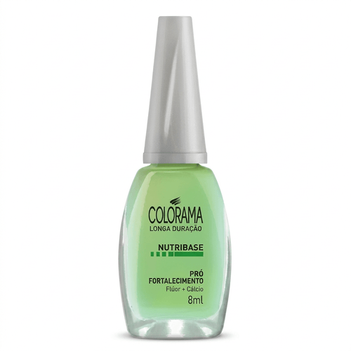 Esmalte Colorama Nutribase Pró-crescimento Cor Verde Claro Translúcido 8ml