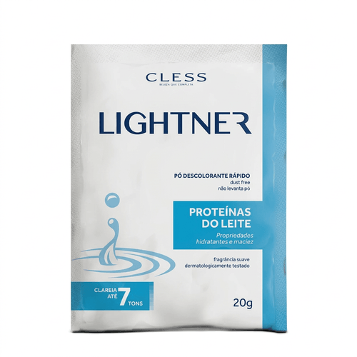 Pó Descolorante Cless Lightner Proteínas do Leite 20g