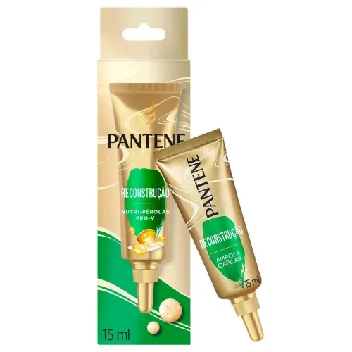 Ampola de Tratamento Capilar Pantene Reconstrução Revitalizadora 15ml